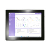 Tablette robuste Windows 17 pouces sans ventilateur, solution embarquée Intel J6412, indice de protection IP65, PC industriel à écran tactile