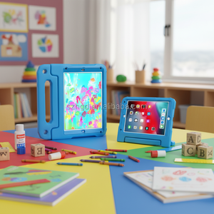 เคส HGD Kids EVA สำหรับ iPad 10.2 นิ้ว (รุ่นที่ 7/8/9) พร้อมฟิล์มกันรอยหน้าจอ - iPad Mini 4/5/6- Air 1/2 เคสสำหรับเด็ก - Product Image 1