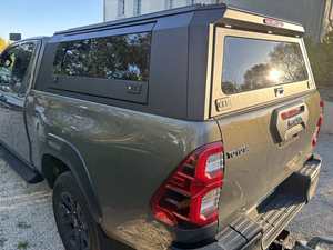 Auvent de camionnette pour <span class=keywords><strong>Toyota</strong></span> <span class=keywords><strong>Tacoma</strong></span>, Ford Ranger, Isuzu DMAX, Hilux, Navara, Mitsubishi Triton 2022, coque en aluminium - Product Image 1