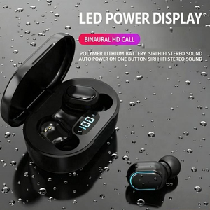 Wholesale E7S tws earphones <b>wireless</b> earbuds BT v5.3 Noise reduction sports headphones with <b>Mic</b> for Huawei Xiaomi Redmi Realme - Product Image 4