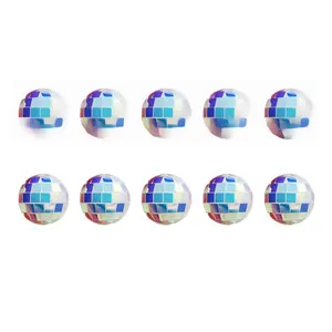 Vente <span class=keywords><strong>en</strong></span> gros d'usine, boules miroir <span class=keywords><strong>en</strong></span> plastique écologiques <span class=keywords><strong>de</strong></span> 3 cm, mosaïque disco, patch coloré pour animaux <span class=keywords><strong>de</strong></span> compagnie, dégradé, pour la décoration <span class=keywords><strong>de</strong></span> fête <span class=keywords><strong>de</strong></span> Noël - Product Image 5