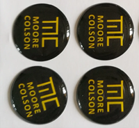 Autocollant dôme transparent personnalisé étiquette de logo 3D PU autocollants bombés en résine époxy