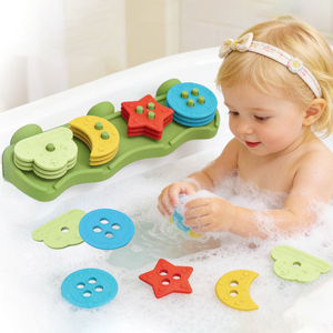 <strong>Shape</strong> <strong>Sorting</strong> Bath <strong>Toys</strong> Montessori Learning Educational Puzzle <strong>Shape</strong> Sorter <strong>Toys</strong> with Suction Cup Baby Bath <strong>Toys</strong> for Babies - Product Image 1