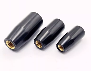 검은 색 내부 스레드 핸들 기계식 고정 긴 핸들 슬리브 고정 베이클라이트 핸들 - Product Image 5