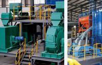 Rouleau de meulage à haute pression industriel économiseur d'énergie de HPGR pour le meulage humide des granules