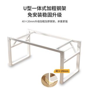 Folding Computer <b>Desk</b> Minimalist Modern Style Foldable Home Office <b>Study</b> Table Plastic Surface Artificial Board Material - Product Image 4