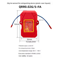 Équipements et accessoires de lutte contre l’incendie, extincteur à CO2 vide, bouteille de gaz en acier au carbone rouge, temps