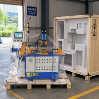 Máquina hidráulica CNC automática multiestante para conformado de extremos de tubos de patas de muebles, tubos de escape y tubos de aire acondicionado, con funciones de abocardado, rebordeado y acabado