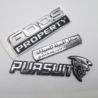 Impression Emblème Chrome Insigne De Voiture Auto 3d Adhésif Logo Autocollant De Voiture Professionnel Personnalisé Rond En Plastique Métal