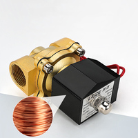 Électrovannes hydrauliques 12v24v110v220v vannes solénoïde eau air vapeur membrane proportionnelle bobine de cuivre électrovanne en laiton