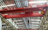 Pont roulant à double poutre de style européen Yiteng, palan électrique multi-capacités, hauteur de levage 20 m, portée 10 m, moteur 3 tonnes, capacité 40 tonnes