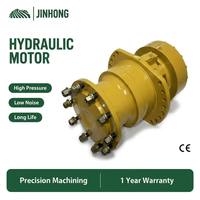 Moteur à piston hydraulique Poclain MSE18 à deux vitesses en option MSE18-2-14A-R18-3310 avec frein de stationnement intégré disponible
