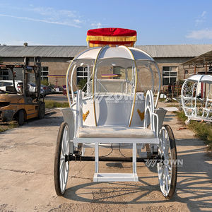 Calèche Cendrillon Citrouille d'occasion à <span class=keywords><strong>vendre</strong></span> différentes couleurs Calèche royale électrique de luxe fabriquée en Chine - Product Image 5