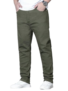 Nuevos Jeans Negros de Moda para Hombre, Estilo Splash-Ink, Corte Holgado, Cintura Media, con Logotipo Desgastado, Originales - Product Image 2
