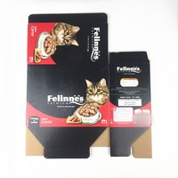 Caja de exhibición de venta al por menor impresa personalizada de fábrica caja de exhibición de embalaje de café de comida de cartón corrugado fuerte