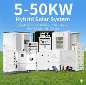 Sistema de Energía Solar de 5KW, 10KW, 12KW, <span class=keywords><strong>15KW</strong></span>, 20KW, 30KW, 50KW, Conjunto Completo de Paneles Solares, Inversores Solares, Batería, Híbrido, Conectado a la Red, Fuera de la Red - Product Image 1