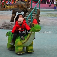 Éléphant et dinosaure animatroniques pour enfants, utilisables en extérieur et en intérieur - Idéal pour les écoles et les centres commerciaux