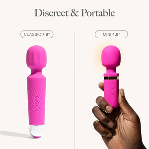 휴대용 실리콘 미니 AV 미니 마사지 완드 여성 자위기구 전기 릴렉스 마사지기 성인용품 여성용 - Product Image 6