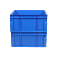 Caisses en plastique pour fruits et légumes conformes aux normes européennes, durables, écologiques, empilables, solides, pour la logistique et le stockage