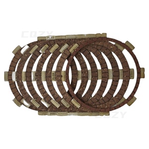 Üç tekerlekli motosiklet parçaları kauçuk debriyaj plakası sürtünme diski LF175 175cc 6 + 1 adet/Set friksiyon plakası debriyaj plakası - Product Image 1