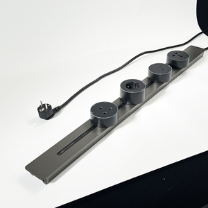 Riel de alimentación eléctrico Power Track / Riel de alimentación extraíble para mesa 16A CE Carga Blue Shark - Product Image 3