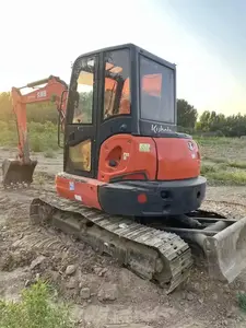 Low Price Japan Brand Used Digger Used 5.5T Crawler Kubota KX155 Excavator Used Excavator Machine For Sale