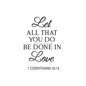 Proverbes étrangers Slogan inspirant noir Stickers muraux Studio porche chambre décoration papier peint autocollants muraux auto-adhésifs - Product Image 1