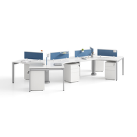 Table de bureau contemporaine en bois minimaliste 3 6 9 pour espace de travail professionnel et administration scolaire