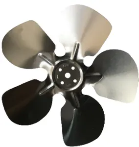 Pale de ventilateur en aluminium de moteur de poteau ombragé de Kiron 154 ~ 300mm pour la lame de ventilateur de moteur de condensateur et d'évaporateur de réfrigération