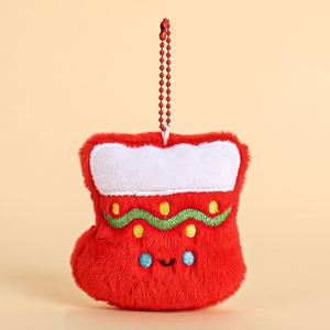 Porte-clés pendentif en peluche mignon de la série de Noël, petit cadeau, petite pièce, pendentif en peluche tendance - Product Image 5