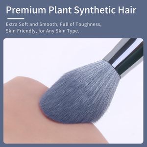 Ensemble de pinceaux de <span class=keywords><strong>maquillage</strong></span> professionnel vegan pour femmes de <span class=keywords><strong>marque</strong></span> privée personnalisé Pro Bleu bon marché - Product Image 3