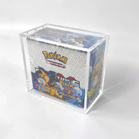 Boîte de protection magnétique en acrylique écologique pour boosters Pokémon ETB