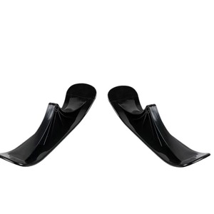 Vélo d'équilibre pour enfants 2 en 1 en plastique noir, équipement de patinage et de luge sur neige pour l'extérieur - Product Image 5