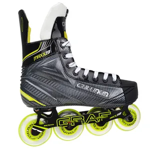حذاء تزلج GRAF MAXX19 ببطانة داخلية من الألياف الدقيقة وبكرة تزلج مزودة بذاكرة مصنوع من القطن مخصص لآسيا فقط