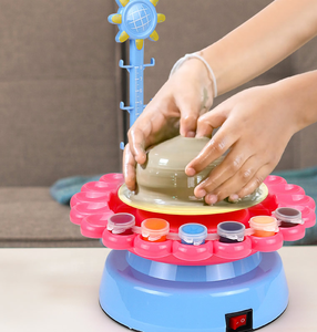 Máquina de Cerámica Eléctrica de Juguete para Niños, Máquina de Arcilla para Pintar a Mano - Product Image 6