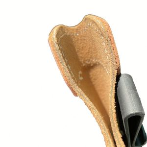 Étui à arme à feu en cuir IWB pour port dissimulé avec clip, système de port confortable et balistique à l'intérieur - Product Image 6