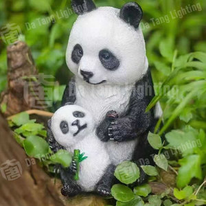Encantadoras Luces Decorativas de Panda para Festivales de Jardín e Instalaciones Nocturnas en Parques - Product Image 3