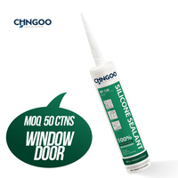 Chngoo GP-130 adesivo selante de silicone acético selante de borracha de silicone de secagem rápida à prova de intempéries selante de silicone transparente