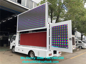 Camion publicitaire mobile LED de petite taille FOTON Forland, écran numérique, camion de diffusion télévisuelle - Product Image 3