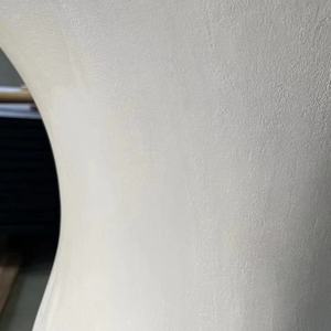 โต๊ะอาหารคอนกรีตทรงวงรีสีดำขาวเคลือบซีเมนต์สไตล์นอร์ดิกมินิมอลสำหรับบ้าน - Product Image 5