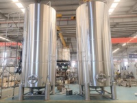 Cuve de Fermentation et de Stockage de Bière en Acier Inoxydable Cassman 15000L avec Système CIP, Garantie de 2 Ans, Tension Réglable