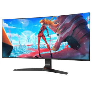 27-inch Curved Gaming Monitor Full HD 1080P Wide View LED Backlight Monitor Refresh Rate and Eye-Care Technology