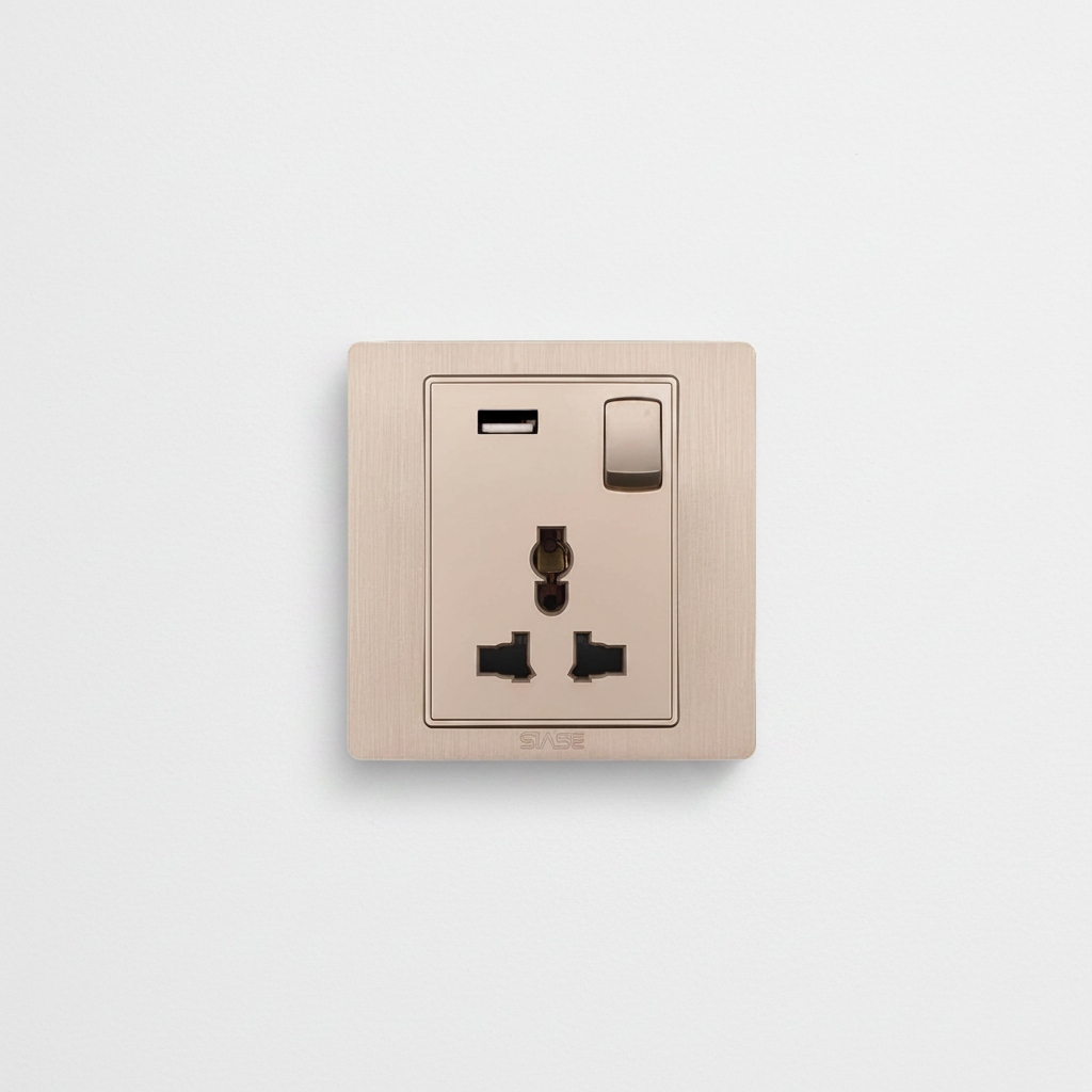 High Quality Customized <strong>Universal</strong> 13amp 3pin <strong>Multi</strong> Switched Wall <strong>Socket</strong> <strong>with</strong> USB Port