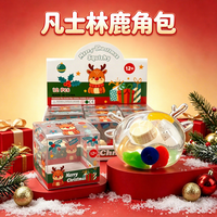 Jouet anti-stress en forme de bois de renne de Noël, texture gelée douce, jouet sensoriel, cadeau de Noël, vente chaude