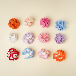 Têtes de fleurs de carnation tricotées à la main, 10 cm et moins, fleurs artificielles pour la décoration artistique - Product Image 2