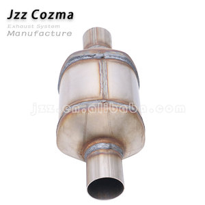 Catalizador Cerámico de Panal de Abeja de Tres Vías, Diámetro 51mm, Recorte 124x102mm, Cuerpo 300mm, Longitud Total Sin Puerto O2 - Product Image 4