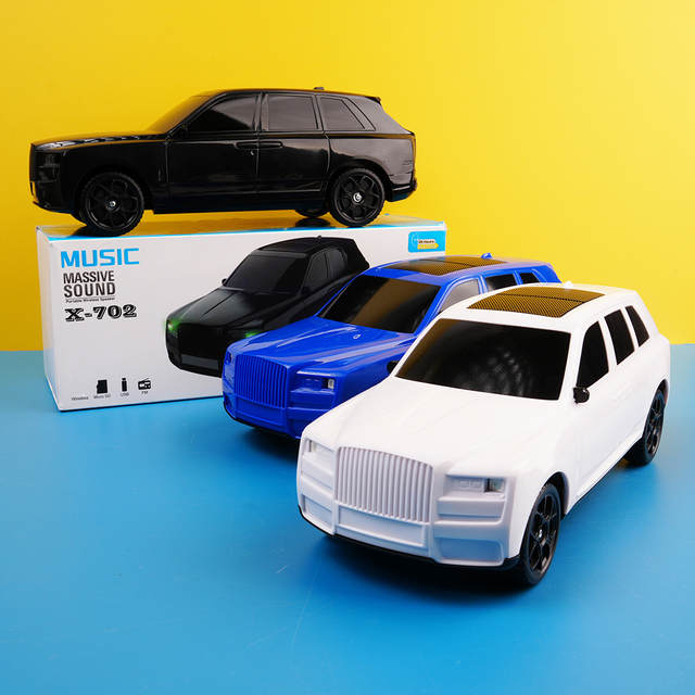 Wholesale Car Styling Design Portable Wireless BT Speakers for Mobile Phone/Tablet/Computer
