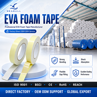 Bande adhésive double face en mousse EVA personnalisée, bande d'étanchéité, coussin de montage étanche pour porte, fenêtre, automobile, fourniture d'usine OEM