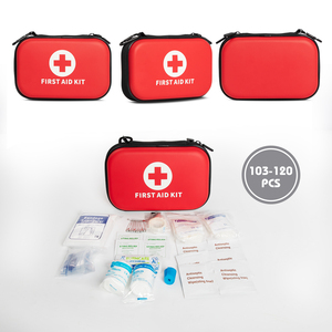ชุดปฐมพยาบาล Pro Care แบบพกพาขนาดกะทัดรัด Boxses ทุกวัตถุประสงค์พร้อมอุปกรณ์ผ้ากอซหมันสีส่วนบุคคลขนาดเล็กที่ปรับแต่งเอง - Product Image 4