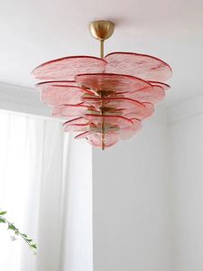 Lustre moderne de <span class=keywords><strong>luxe</strong></span> en verre de Murano style Art Déco, suspension colorée pour hôtel, restaurant, boutique, salon, installation incluse - Product Image 5